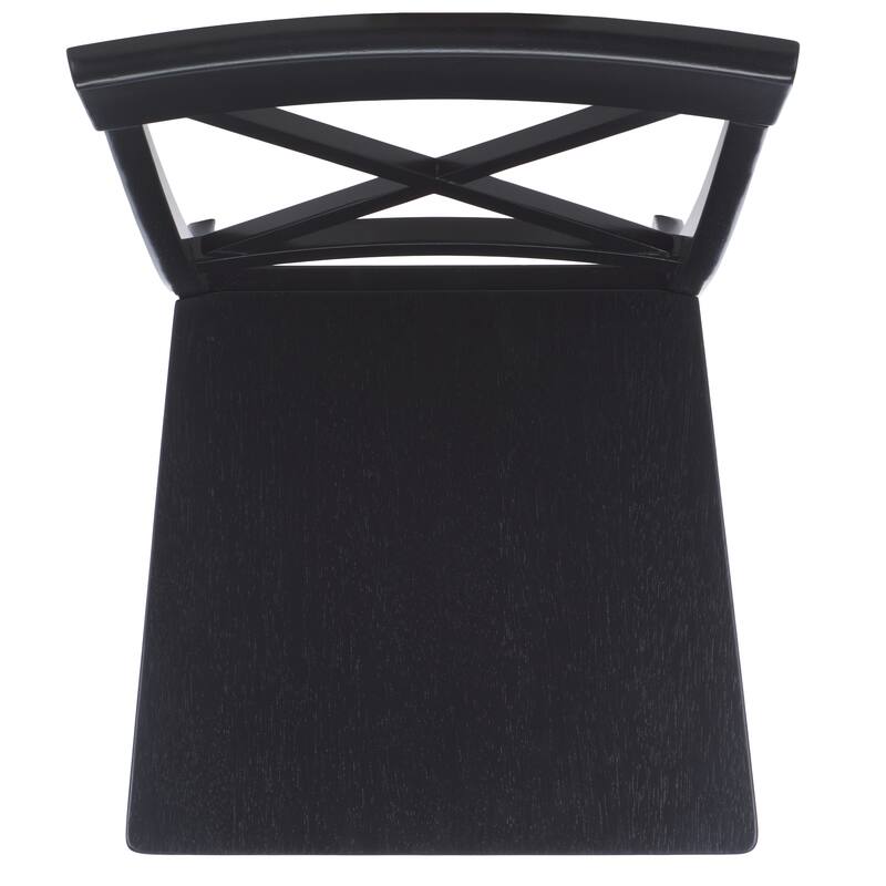 SAFAVIEH HOME Ksenia X-Back Side Chair - 18"W x 22"D x 38"H