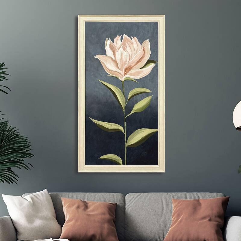 Paragon Pink Magnolia Flora II Framed Art - Wood