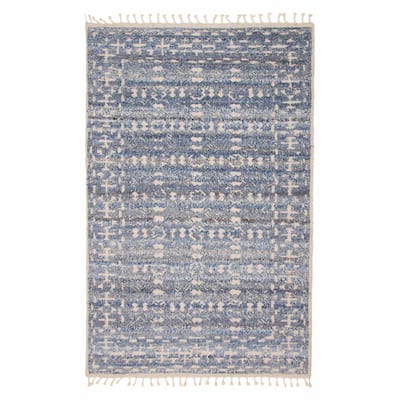 Tangier Blue Rug 5'2" x 8'1" - 5'2 x 8'1