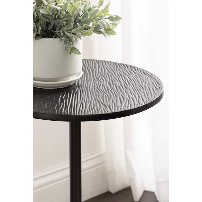 Kate and Laurel Baronet Round Metal Table