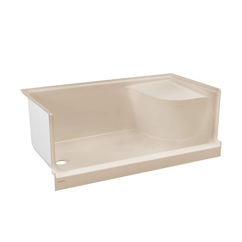Swiss Madison SM-SB537 Aquatique 59-3/4" x 32" Rectangular Shower Base