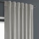 preview thumbnail 88 of 140, Exclusive Fabrics Heritage Plush Velvet Room Darkening Curtain (1 Panel) - Luxurious Single Drapery for Enhanced Room Darkening