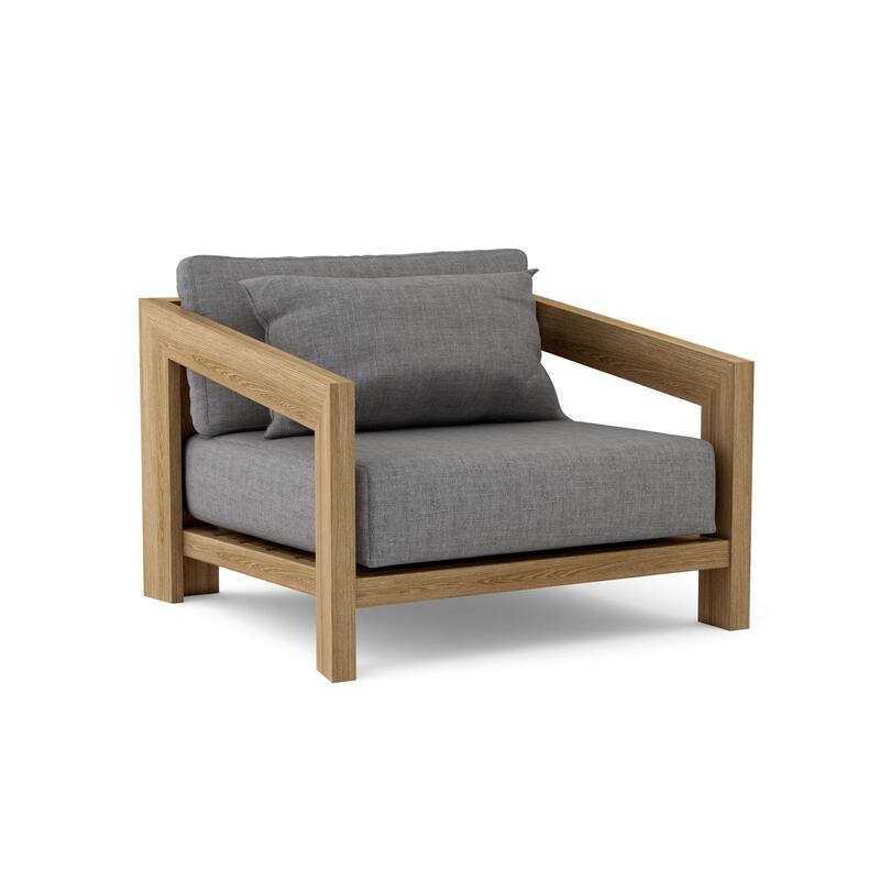 Smyrna Lounge Armchair - Cast Slate