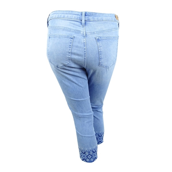straight cropped jeans womens