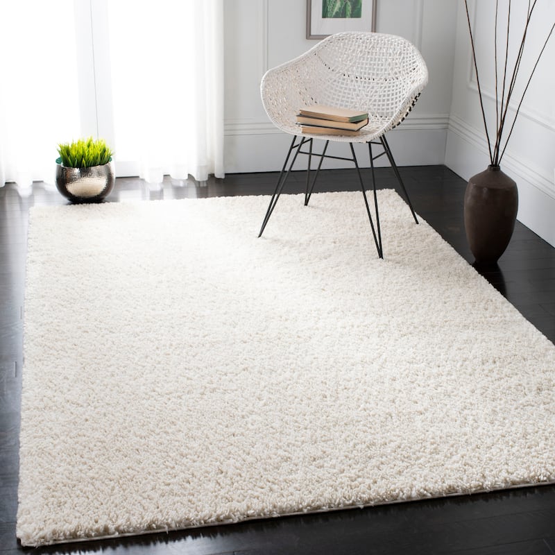 SAFAVIEH August Shag Solid 1.2-inch Thick Area Rug