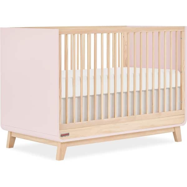 slide 2 of 5, Fisher Price Siesta 3-in-1 Convertible Crib by Dream On Me - Blush Pink Blush Pink