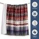 preview thumbnail 56 of 158, Indigo Hill by HiEnd Accents Campfire Sherpa Fleece Throw, 1PC or 3PC