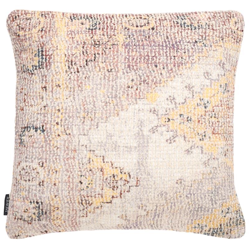 SAFAVIEH Home Dali 18-inch Plum Decorative Pillow