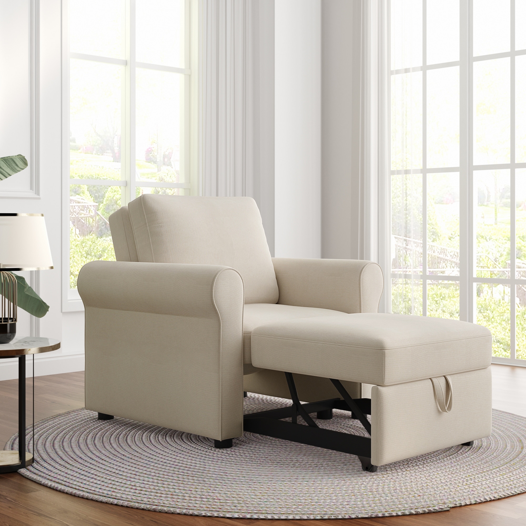 Convertible accent sales chair