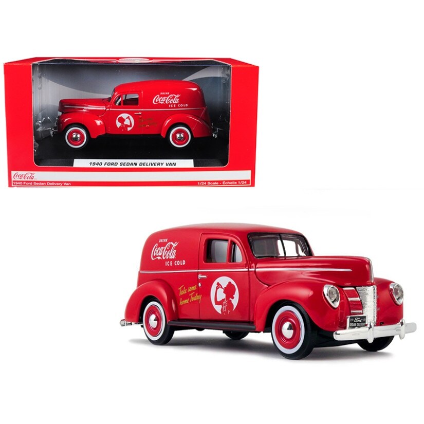 coca cola diecast delivery truck
