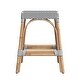 preview thumbnail 76 of 124, Robias 24.5" Rattan Rectangular Counter Stool