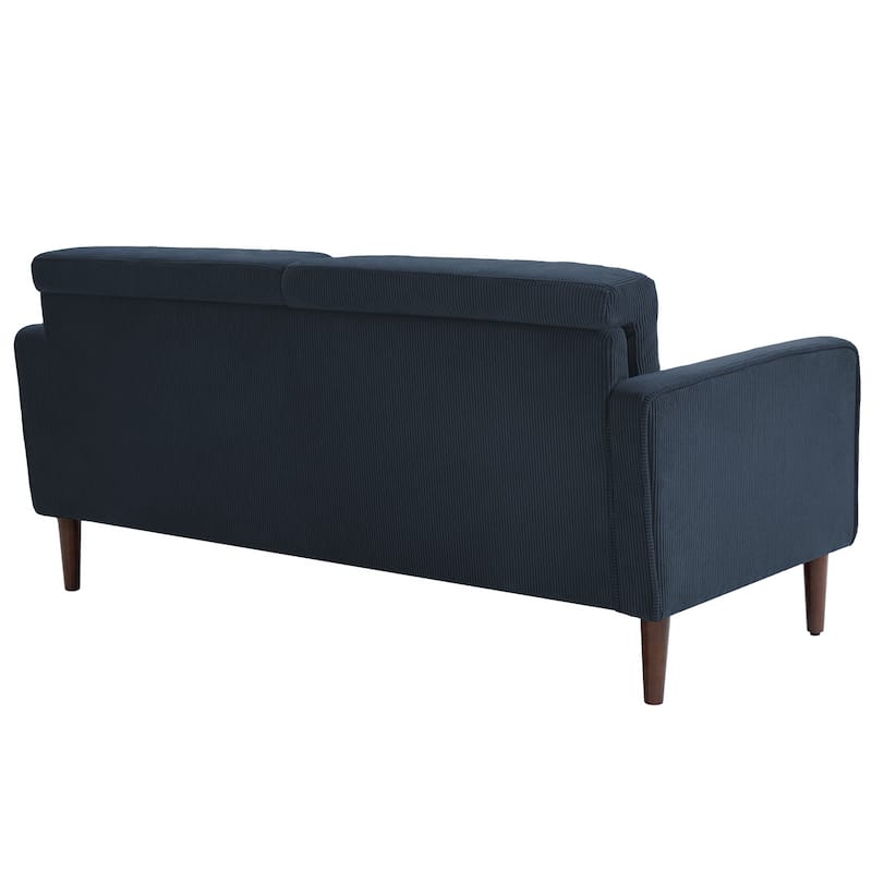 63.3"W Living Room Corduroy Loveseat Sofa