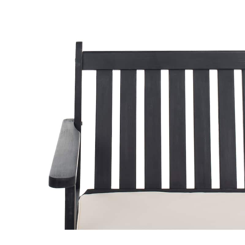 SAFAVIEH Outdoor Ainsley Acacia Wood 4-Piece Furniture Set - 41Wx24Dx18H