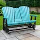 Option Aruba Blue on Black