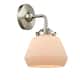 Option Brushed Satin Nickel / Matte White Cased