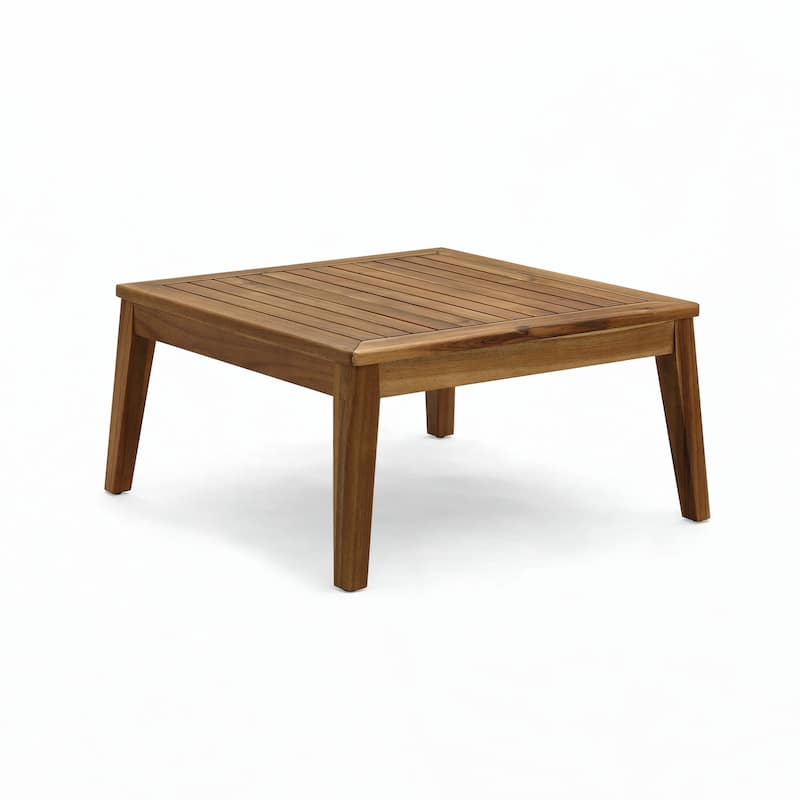 Outdoor CORNER AND COFFEE TABLE, RED