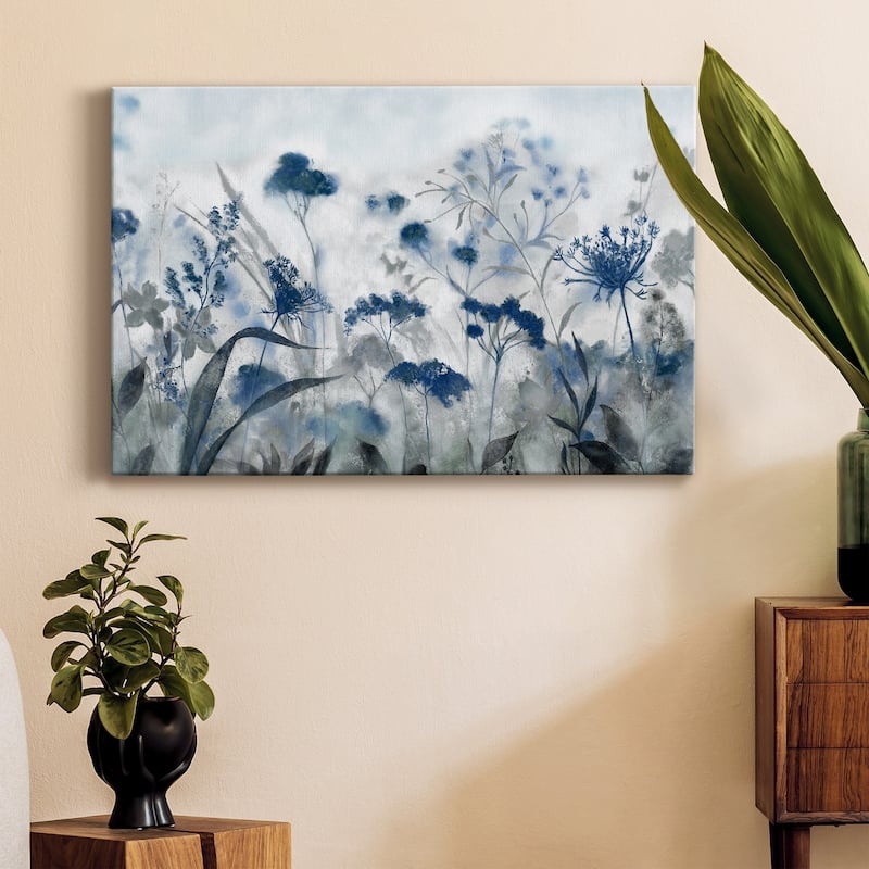 Inky Indigo Premium Gallery Wrapped Canvas - Ready to Hang