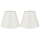 preview thumbnail 29 of 88, Hardback Faux Silk Conical Lamp Shade, 5 inch Top, 9 inch Bottom, 7 inch Slant