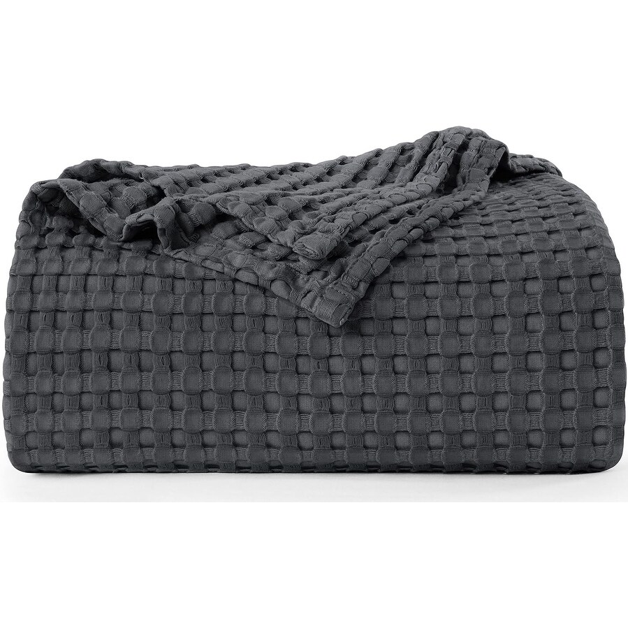 King size waffle weave blanket clearance
