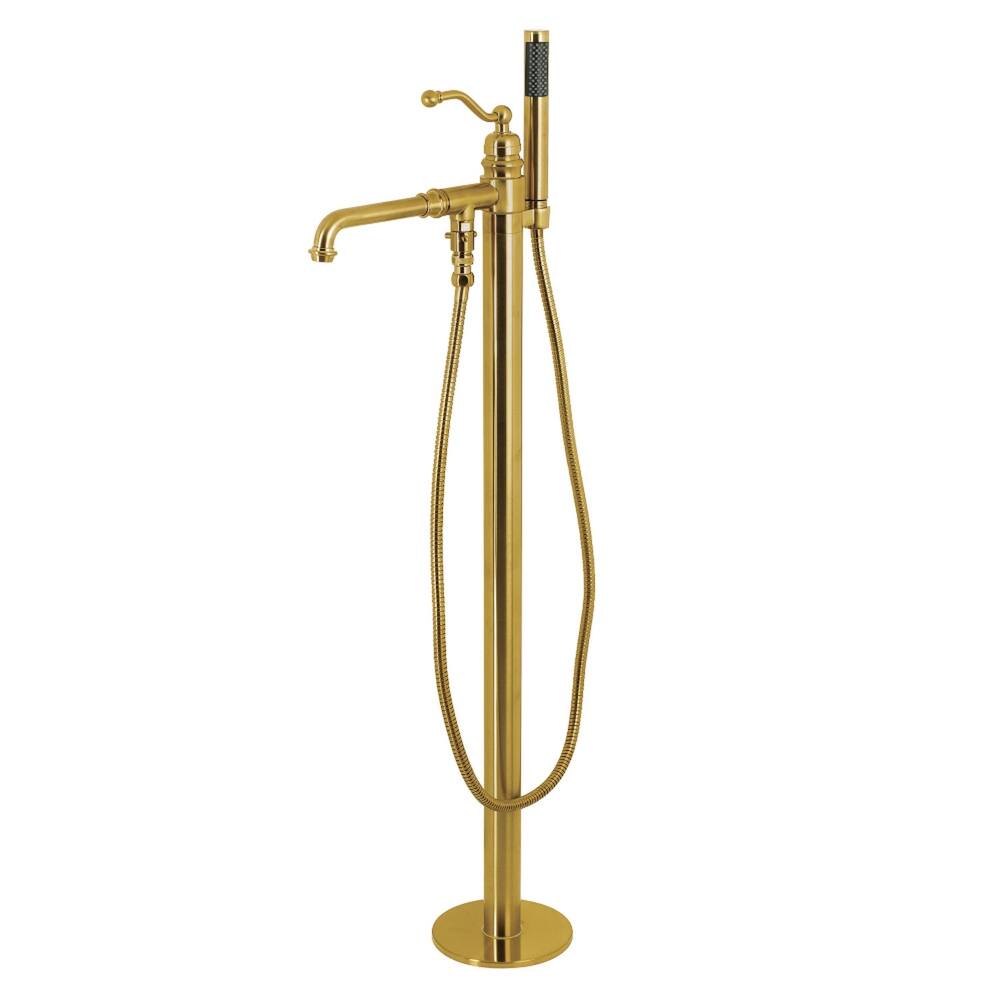 English Country Freestanding Tub Faucet with Hand Shower