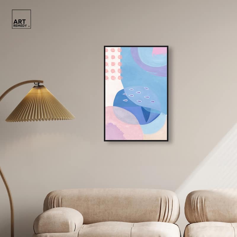 Doll Memories - Pretty Blue II Canvas by Art Remedy