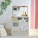 preview thumbnail 31 of 40, Teamson Kids Little Chef Lake Tahoe Wooden Play Kitchen - Washer & Mini Garden