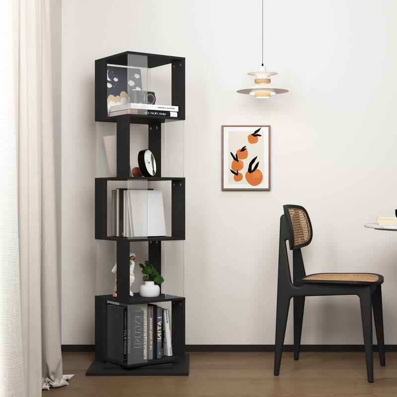 5 tier Rotating Bookshelf