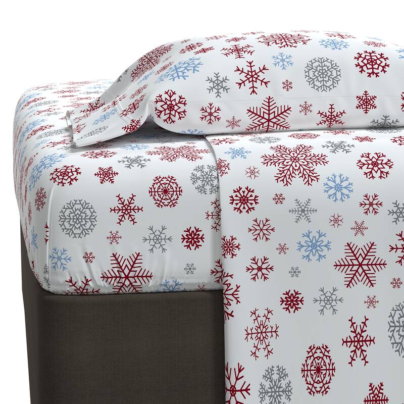 Color Sense Cotton Double Brushed and Extra Warm Flannel Sheet Set
