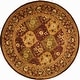 preview thumbnail 60 of 103, SAFAVIEH Handmade Antiquity Philomena Traditional Oriental Wool Rug 3'6" Round - Wine - Round