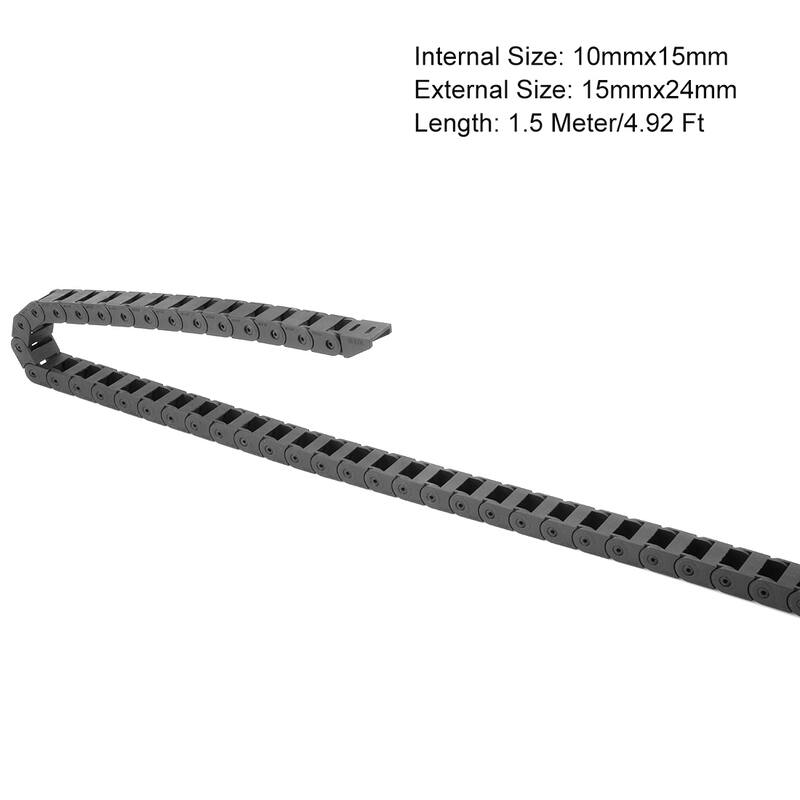 Drag Chain Cable Carrier Closed Type e End Connector R18 10X15mm 1.5M