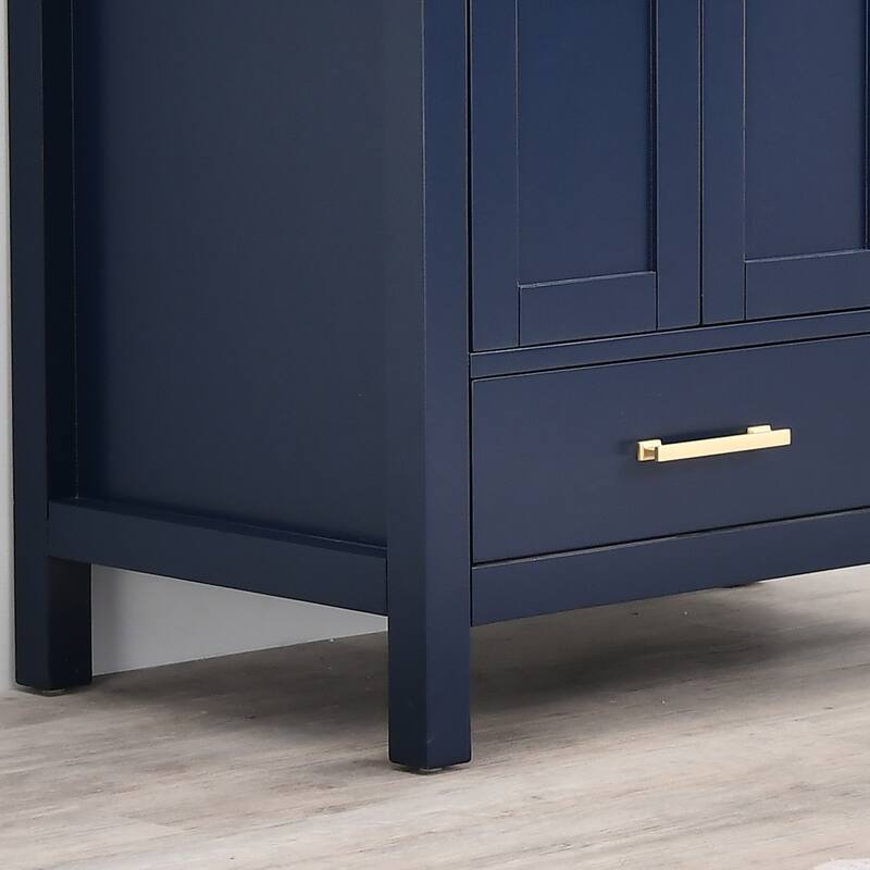 PROOX 42inch Freestanding Bathroom Vanity w Engineered Counter Top Cearmic Sink