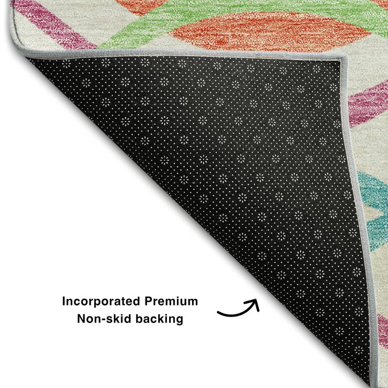 Premium Washable Super Soft Contemporary Dickerson Mayfield Rug