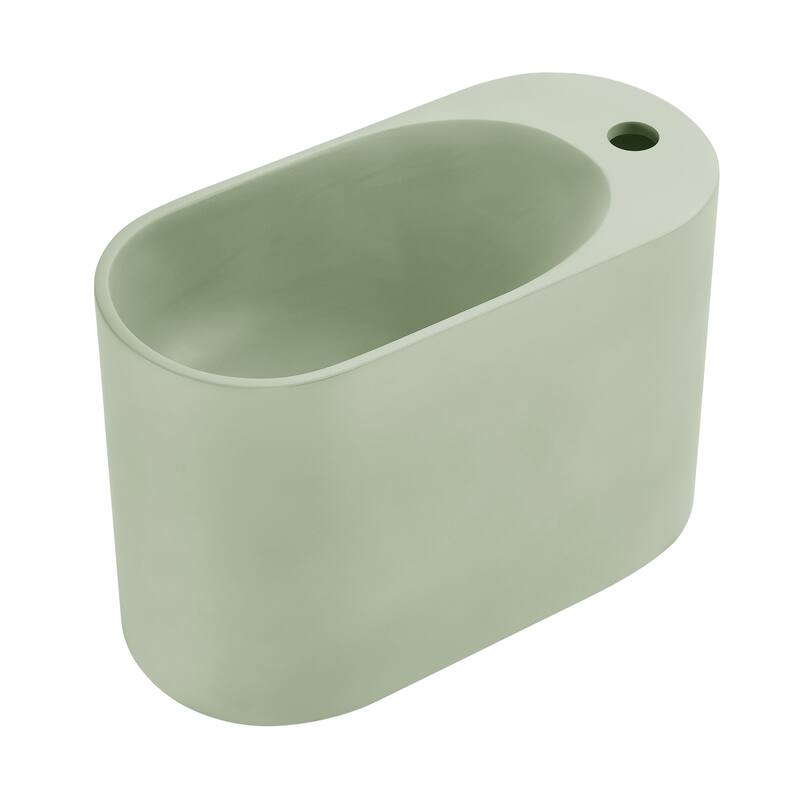 Swiss Madison SM-WS340 Terre 17-13/16" Circular Stone Composite Wall