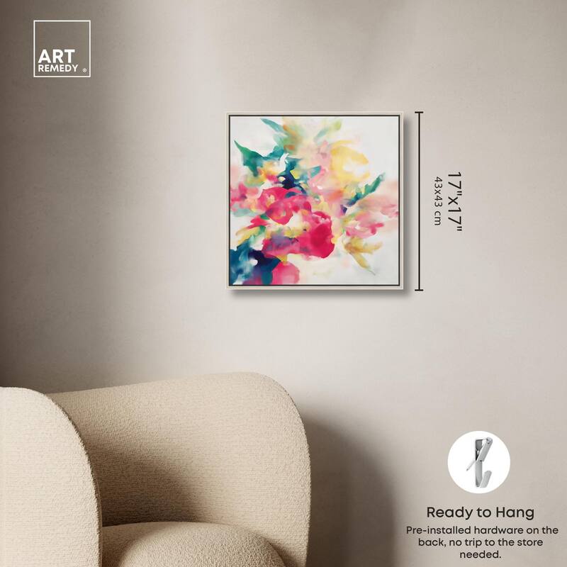 Essence of a Flower II Canvas by Art Remedy