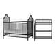preview thumbnail 20 of 54, Little Seeds Lanley Metal Crib