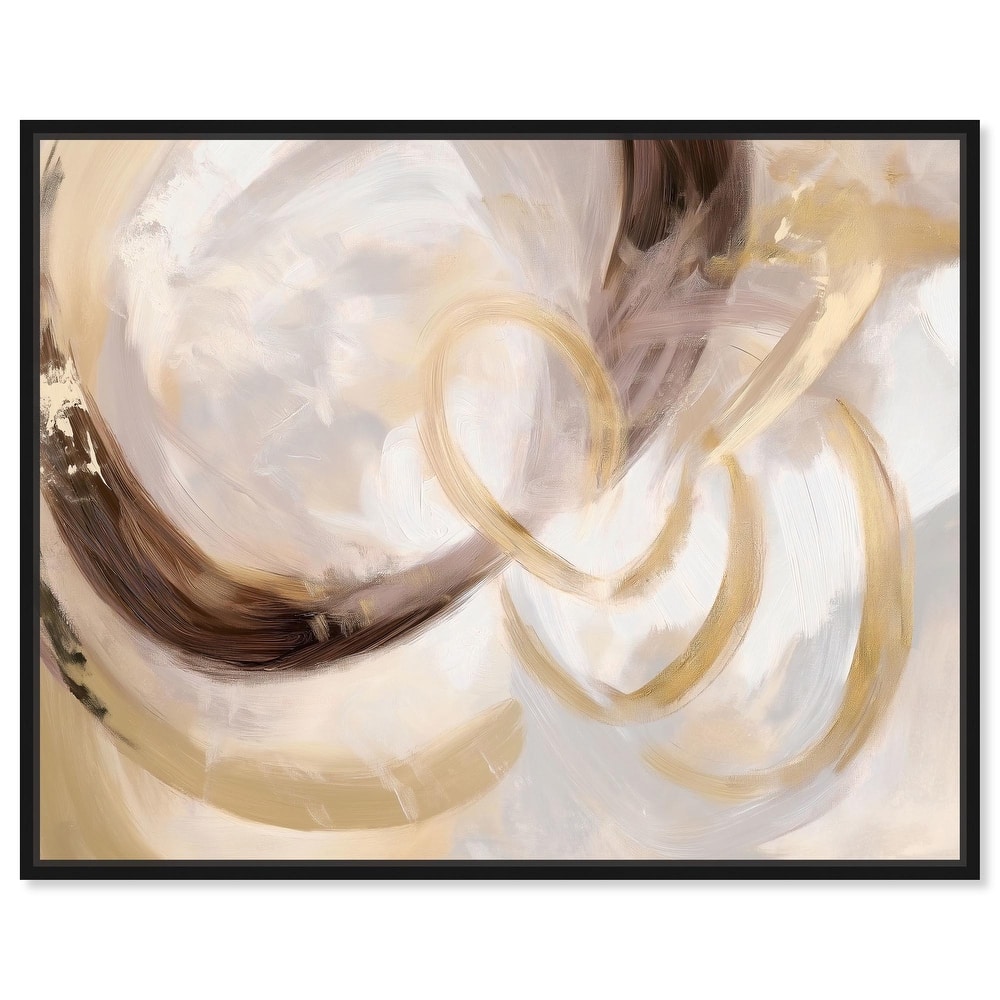 Dreamy Swirls III Canvas by Art Remedy