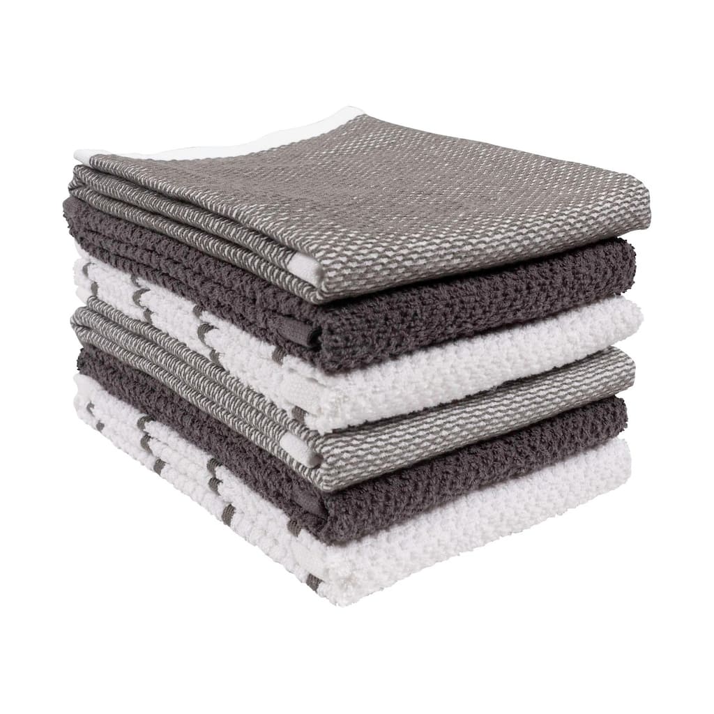 KAF Home Ayesha Curry Mixed Utility Kitchen Towels, Set of 6