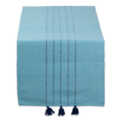 DII Grass Green Stripes Table Runner