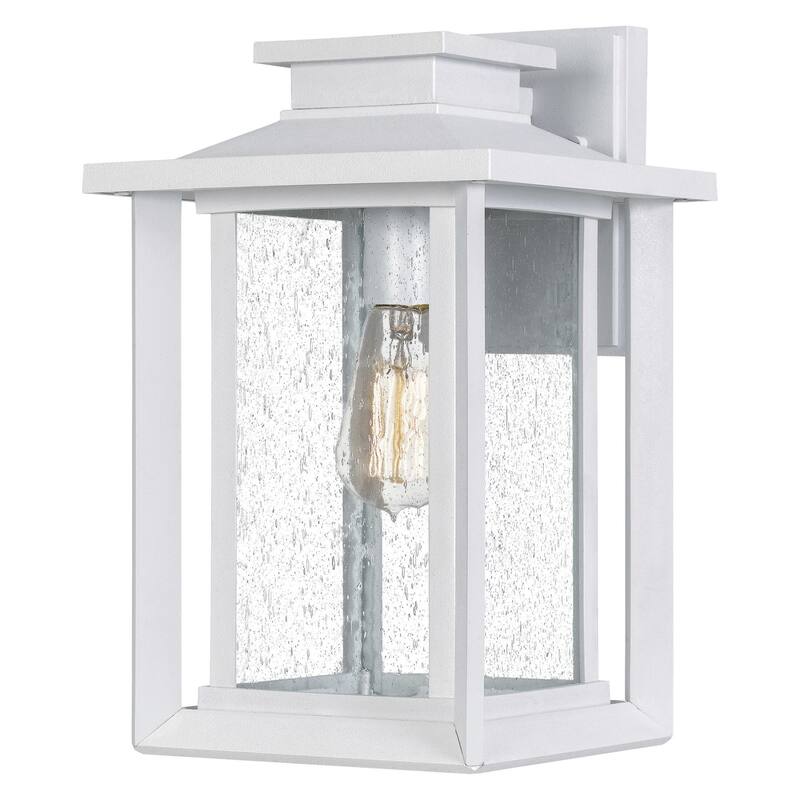Bellevue Arthur 14" Tall Outdoor Wall Sconce - White Lustre