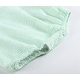 preview thumbnail 4 of 2, Classic Green Seersucker Bubble Romper