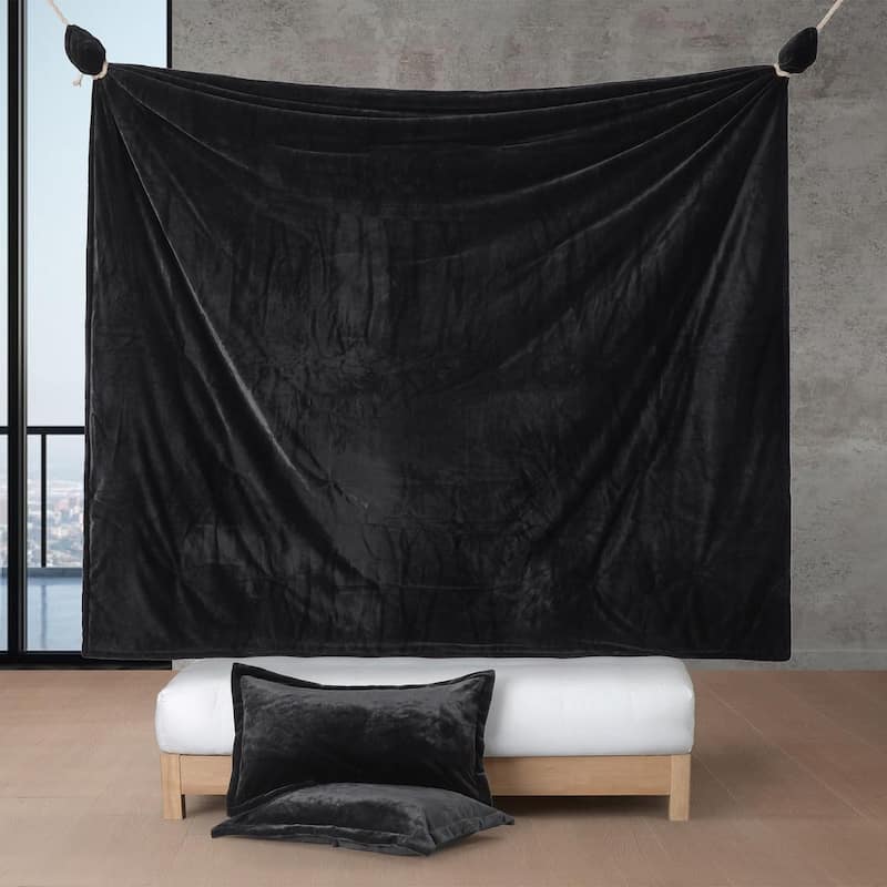 Softer than Soft® - Coma Inducer® Oversized Comforter Set - Black