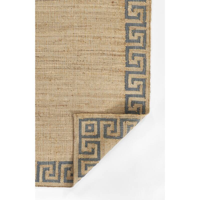 Erin Gates by Momeni Orchard Greek Key Hand Woven Wool and Jute Area Rug