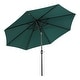 preview thumbnail 66 of 142, Holme 9-foot Steel Market Patio Umbrella with Tilt-and-Crank