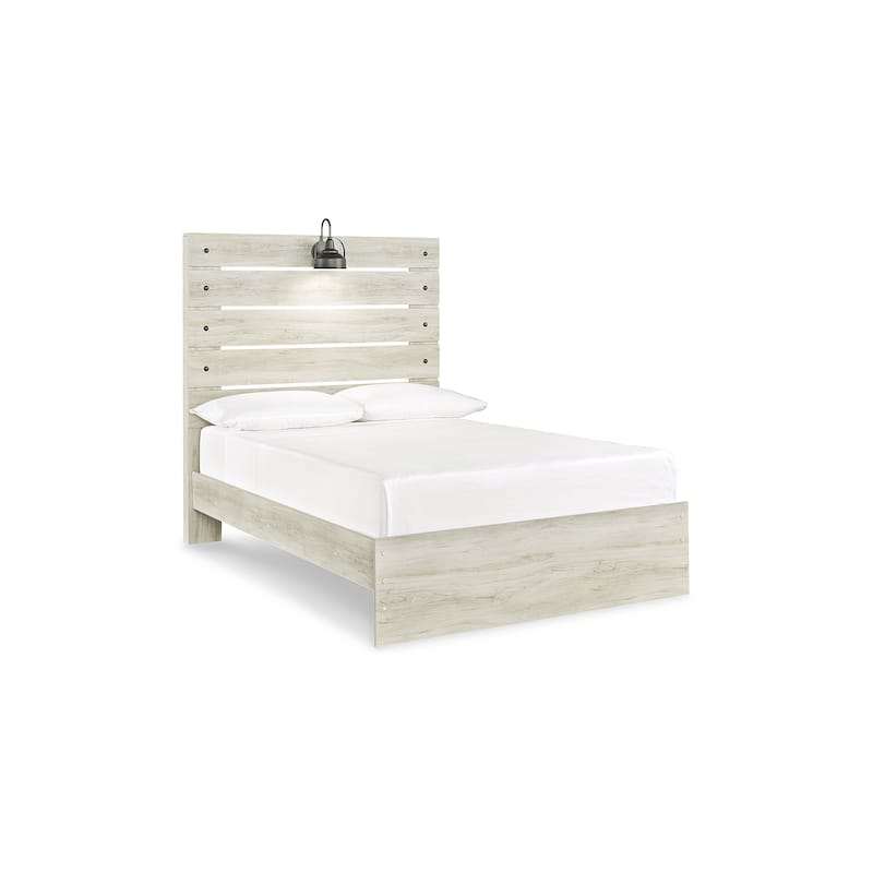 Cambeck Whitewash Panel Bed