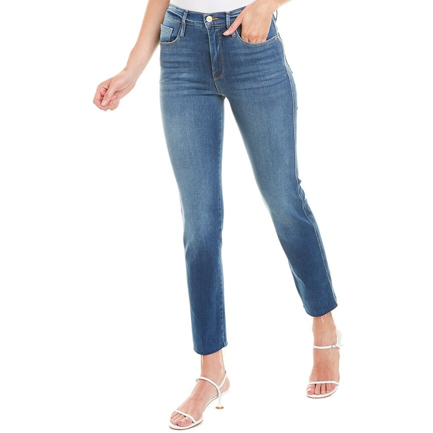 frame le slender straight leg jeans