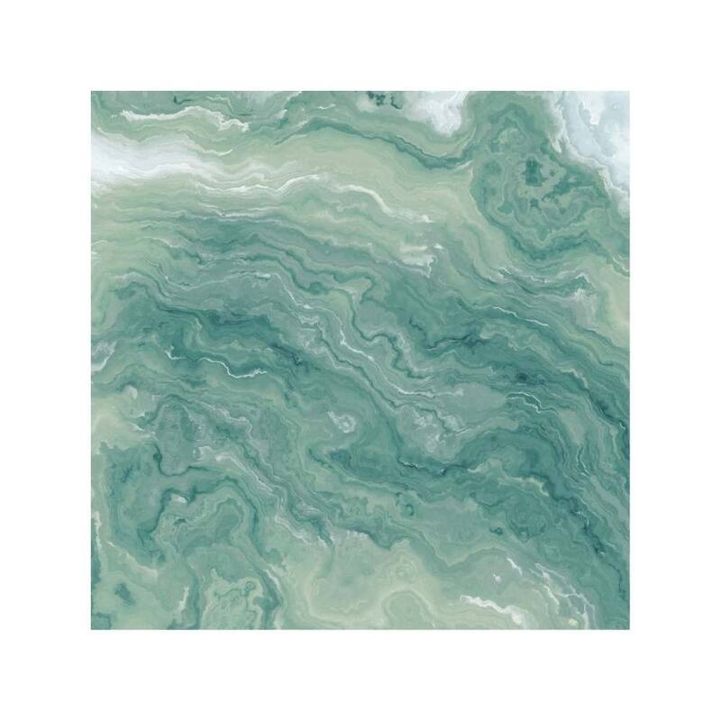 Isle 6x6 Glossy Porcelain Agate Geode Tile - Floor, Wall, Backsplash