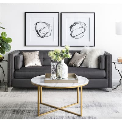 Set of 2 Modern Abstract Wall Art