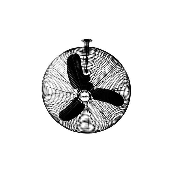 Air King 9375 30 8780 Cfm 3 Speed Industrial Grade Oscillating Ceiling Mount Fan Overstock 16437017