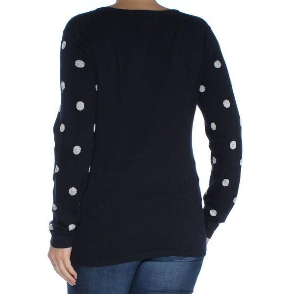 tommy hilfiger polka dot sweater