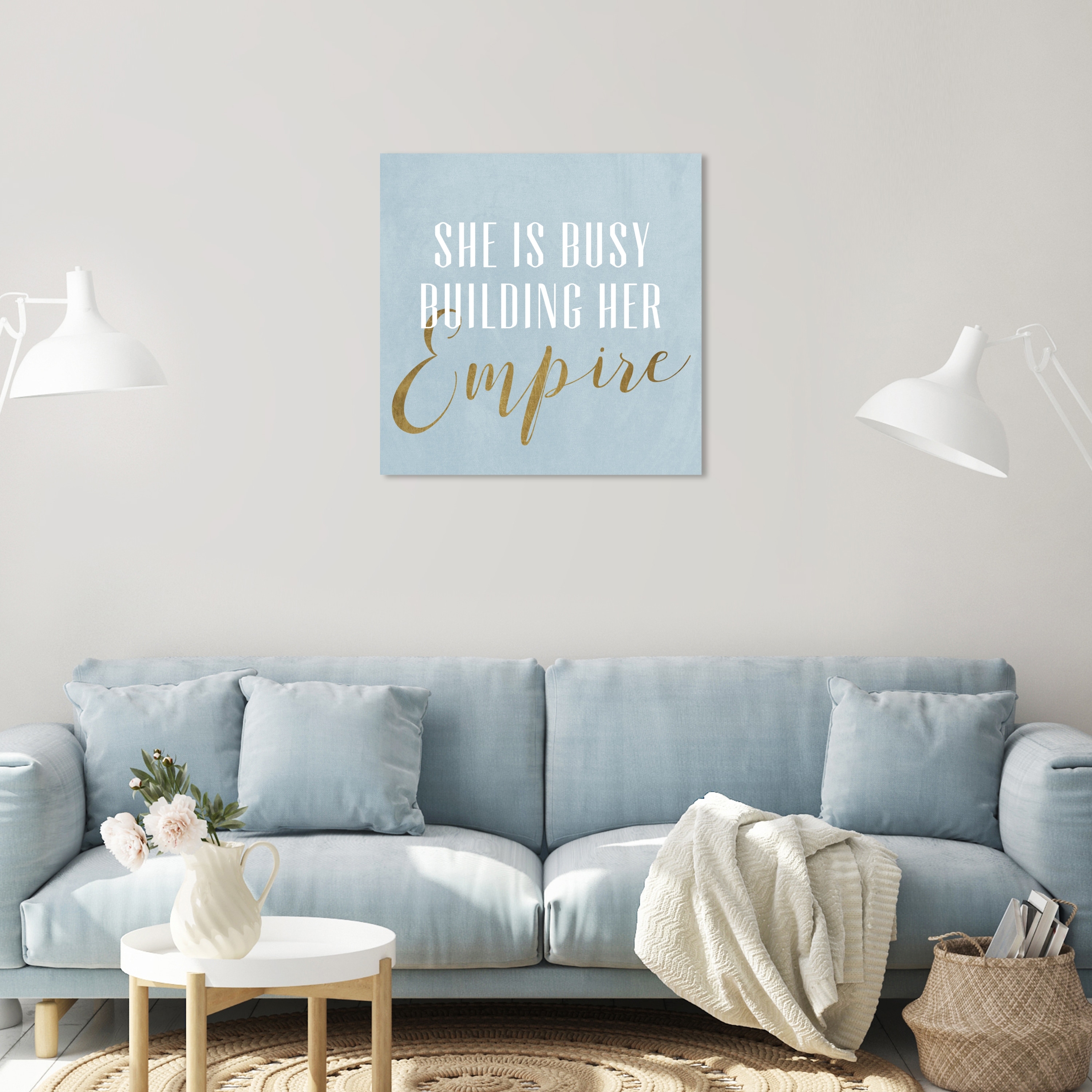 Build an Empire Motivational Canvas Wall Art, Office Decor, Motivational  Wall Decor, Success Quotes 